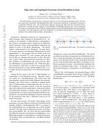 Edge states and topological invariants of non-Hermitian systems