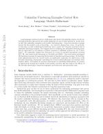 Unfamiliar Finetuning Examples Control How Language Models Hallucinate