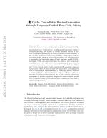 CoMo: Controllable Motion Generation through Language Guided Pose Code Editing