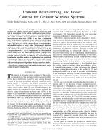 Transmit Beamforming and Power Control for Cellular Wireless Systems