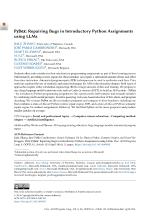 PyDex: Repairing Bugs in Introductory Python Assignments using LLMs