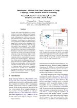 MedAdapter: Efficient Test-Time Adaptation of Large Language Models towards Medical Reasoning