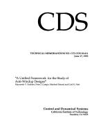 A Unified Framework for the Study of Anti-Windup Designs