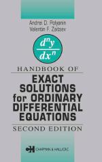 Handbook of Exact Solutions for Ordinary Differential Equations