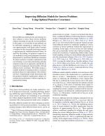 Improving Diffusion Models for Inverse Problems Using Optimal Posterior Covariance