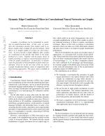 Dynamic Edge-Conditioned Filters in Convolutional Neural Networks on Graphs