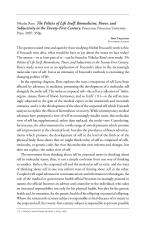 The Politics of Life Itself: Biomedicine, Power, and Subjectivity in the Twenty-First Century