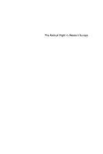 The Radical Right in Western Europe