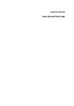 Fuzzy Sets and Fuzzy Logic