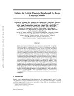 FinBen: An Holistic Financial Benchmark for Large Language Models