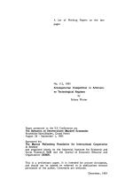 Schumpeterian Competition in Alternative Technological Regimes