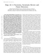 Edge AI: A Taxonomy, Systematic Review and Future Directions