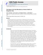 The Impact of the Gut Microbiota on Human Health: An Integrative View