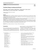 The Role of Sleep in Cardiovascular Disease