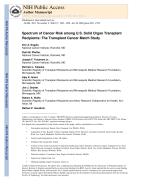 Spectrum of Cancer Risk among U.S. Solid Organ Transplant Recipients: The Transplant Cancer Match Study