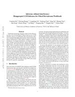 Inference without Interference: Disaggregate LLM Inference for Mixed Downstream Workloads
