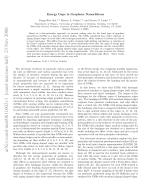 Energy Gaps in Graphene Nanoribbons