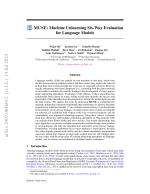 MUSE: Machine Unlearning Six-Way Evaluation for Language Models