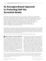 An Ecoregion-Based Approach to Protecting Half the Terrestrial Realm