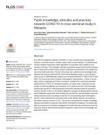 Public knowledge, attitudes and practices towards COVID-19: A cross-sectional study in Malaysia