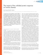 The impact of the unfolded protein response on human disease
