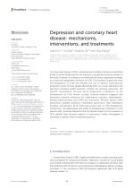 Depression and coronary heart disease: mechanisms, interventions, and treatments