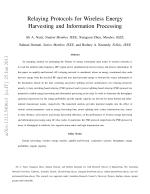 Relaying Protocols for Wireless Energy Harvesting and Information Processing