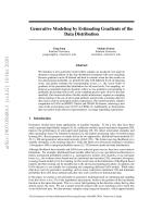 Generative Modeling by Estimating Gradients of the Data Distribution