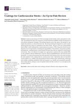 Coatings for Cardiovascular Stents—An Up-to-Date Review