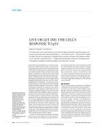 LIVE OR LET DIE: THE CELL'S RESPONSE TO p53