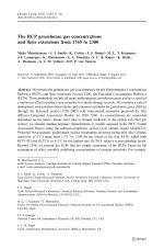 The RCP greenhouse gas concentrations and their extensions from 1765 to 2300