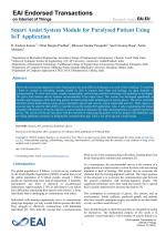 Smart Assist System Module for Paralysed Patient Using IoT Application