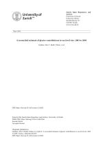 A reconciled estimate of glacier contributions to sea level rise: 2003 to 2009