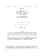 Rate-Distortion Methods for Image and Video Compression: An Overview