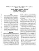 EEGFormer: Towards Transferable and Interpretable Large-Scale EEG Foundation Model