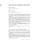 Software Protection and Simulation on Oblivious RAMs