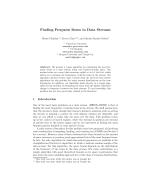 Finding Frequent Items in Data Streams