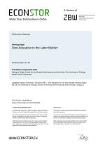 Over-Education in the Labor Market
