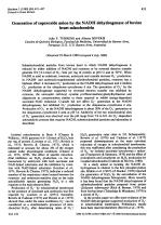 Generation of superoxide anion by the NADH dehydrogenase of bovine heart mitochondria