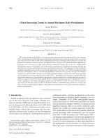 Global Increasing Trends in Annual Maximum Daily Precipitation
