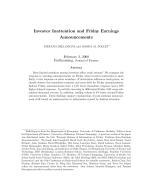 Investor Inattention and Friday Earnings Announcements