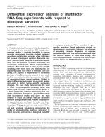 Differential expression analysis of multifactor RNA-Seq experiments with respect to biological variation