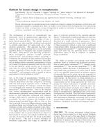 Outlook for inverse design in nanophotonics
