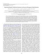 Improving Marginal Likelihood Estimation for Bayesian Phylogenetic Model Selection