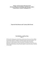 Expected Stock Returns and Variance Risk Premia