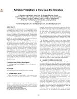 Ad Click Prediction: a View from the Trenches