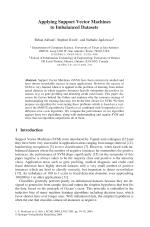 Applying Support Vector Machines to Imbalanced Datasets