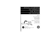 Social Learning in Animals: The Roots of Culture