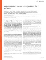 Metadata matters: access to image data in the real world