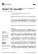 Optimized Ensemble Learning Approach with Explainable AI for Improved Heart Disease Prediction